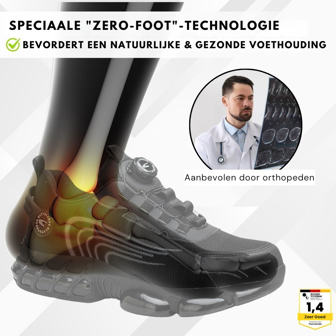 ArboFlex™ werkschoenen details materiaal – waterdicht ademend en hittebestendig